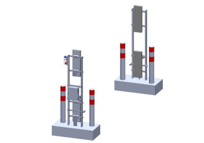 PoliGate LG4 large-area radiation portal