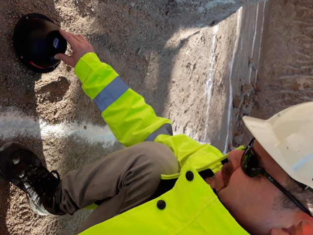 medición de exhalación de radón con sistema E-PERM