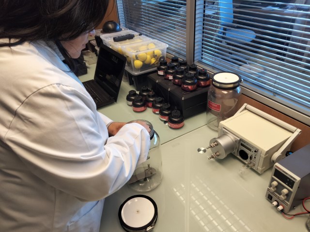 Radiansa laboratorio de radón